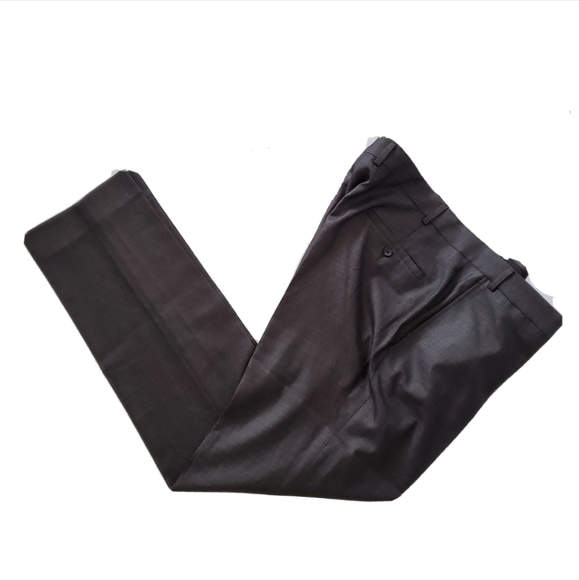 Kenneth Cole Reaction Techni-Cole Gray Dress Pants - Picture 3 of 8